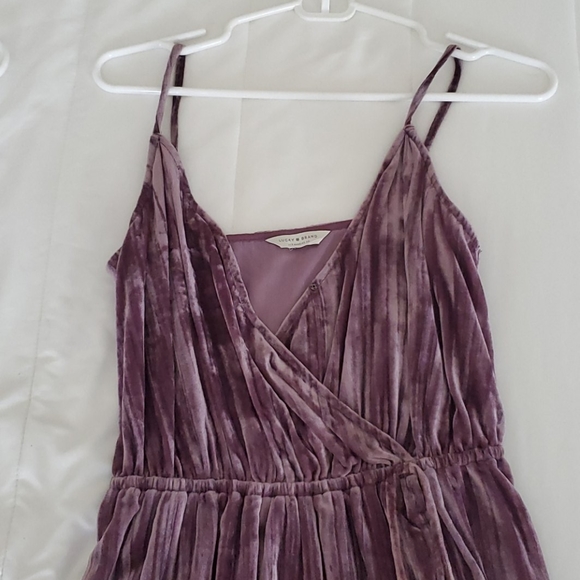 Velvet High-Low Dress - Picture 2 of 3